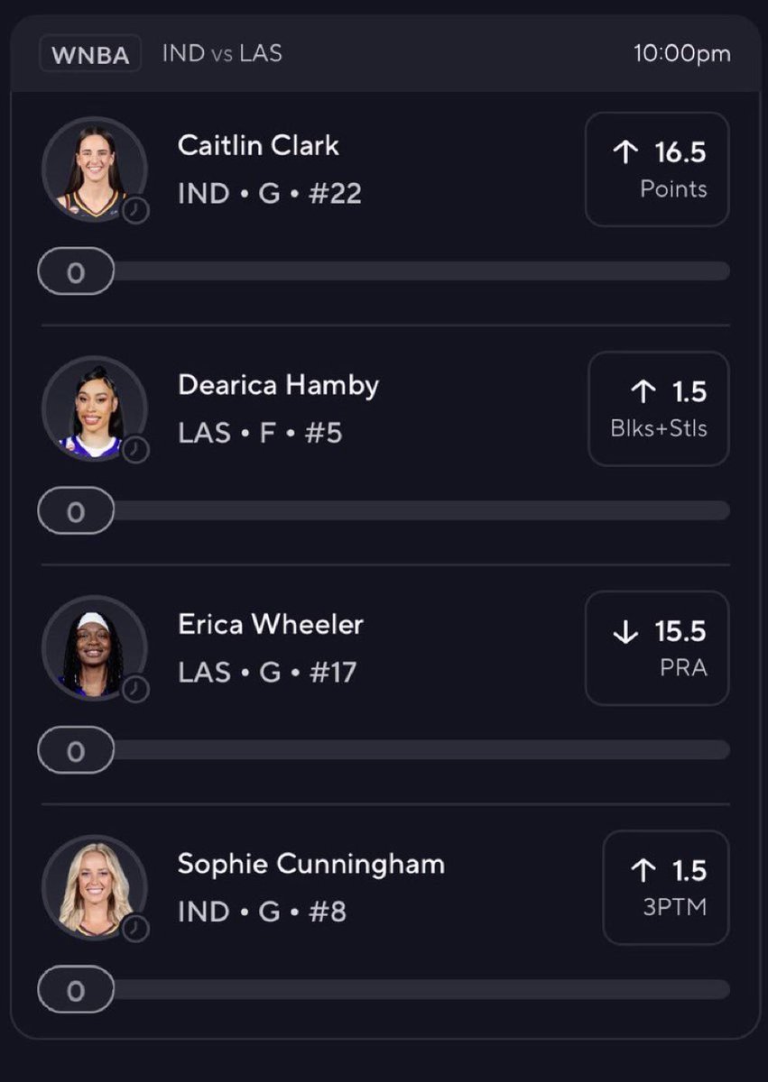 NevilleRVA's tweet photo. WNBA PrizePicks 4 Man⛹️‍♀️🔒

IND VS LAS🔥
 
Tag a friend or comment if you are tailing🔒
https://t.co/a3oJ7L7uwX

#GamblingX #PrizePicks #wnba https://t.co/rVNyE2UwZ8