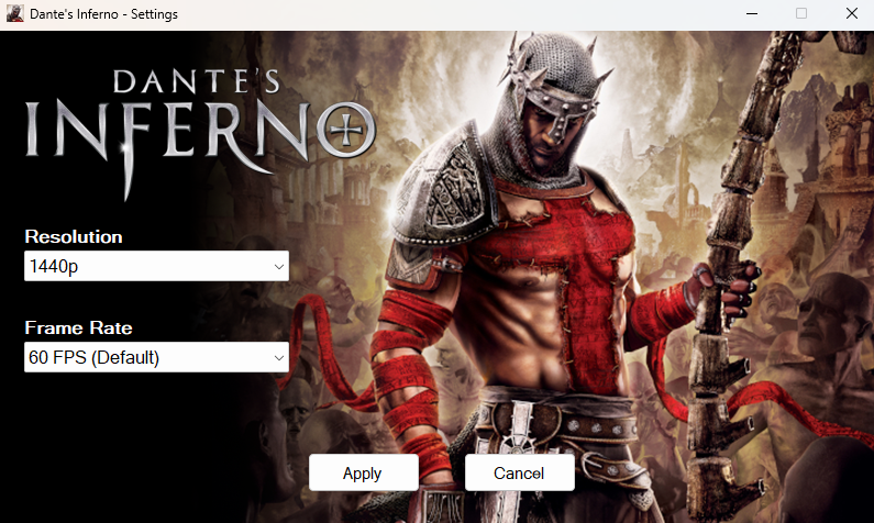 lisboas_lucas's tweet photo. Só passando pra avisar que atualizei a versão do Dante's Inferno e aproveitei pra fazer um novo launcher pra ele. Já disponível pré-configurado pra PC (emulado via Xenia) https://t.co/IPg6ok8evP