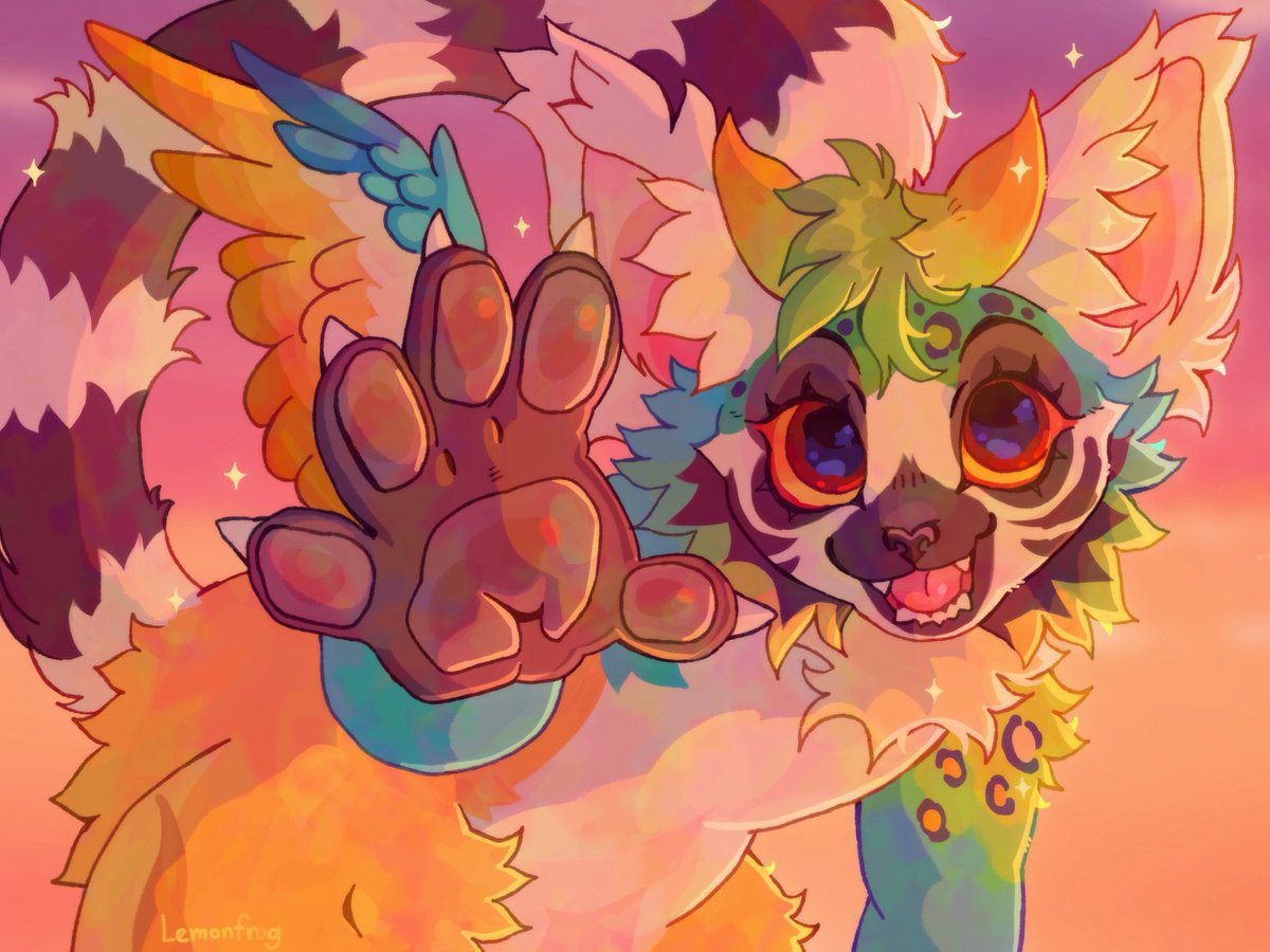 LemonFox7's tweet photo. Art fight attack for montesmith_art
Saw the colorful character had to draw it✨✨
#artfight2026 https://t.co/05gjtOtgJE