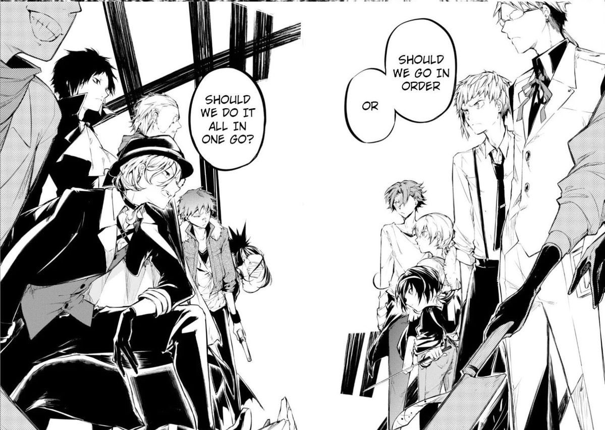 skk2328's tweet photo. chuuya took all the aura from the others in this panel 🔥 https://t.co/frwzYzQ0k7