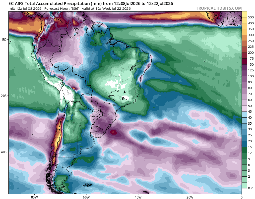 EdoWeatherman's tweet photo. Proyección en seguimiento. Actualización de miércoles.

Se mantiene proyección de posibles lluvias importantes en el norte chico y la zona central la próxima semana. Los dos modelos más importantes ven un escenario de lluvias abundantes, con fuerte viento y es posible que esto se extienda de 3 a 5 días. 

La influencia de El Niño ya es un hecho y lo hemos visto en la situación que ocurre en el sur de Chile. Cada actualización va consolidando el patrón lluvioso de la próxima semana y esto se extendería hasta la región de Atacama e incluso puede alcanzar más al norte.

Ahora bien, la situación podría ser compleja ya que los modelos proyectan una serie de sistemas frontales que no darían tregua. Por ejemplo, en la región del Maule llovería desde el martes 14 al domingo 19, sin descartar que esto se extienda más días.

Respecto a montos que pueden caer, la zona central podría acumular más de 100 mm en toda esta serie de eventos e incluso algunos modelos dan sobre esa cantidad. Algo similar se proyecta para la región de Coquimbo. 

Todo esto aún puede variar y debemos seguir atentos cada actualización, pero para quienes solo aparecen para comentar de forma pesimista o tirar odiosidad, esta tendencia lluviosa con cada actualuzación se pone más agresiva y todos los factores se están alineando para que suceda.