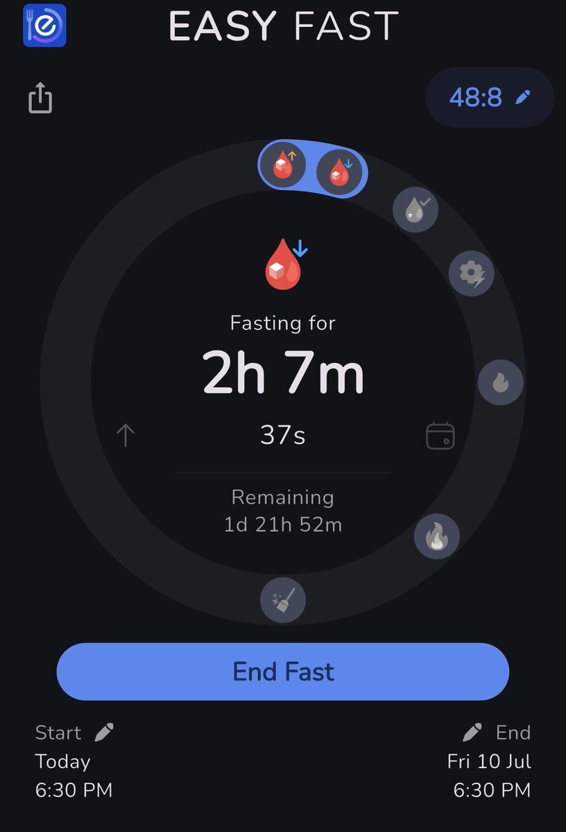 Cardamonstar's tweet photo. Just started a 2 day fast if I complete it , it would be the longest fast I’ve ever done. Someone encouraged me to keep going!!! https://t.co/b06VmPby3c