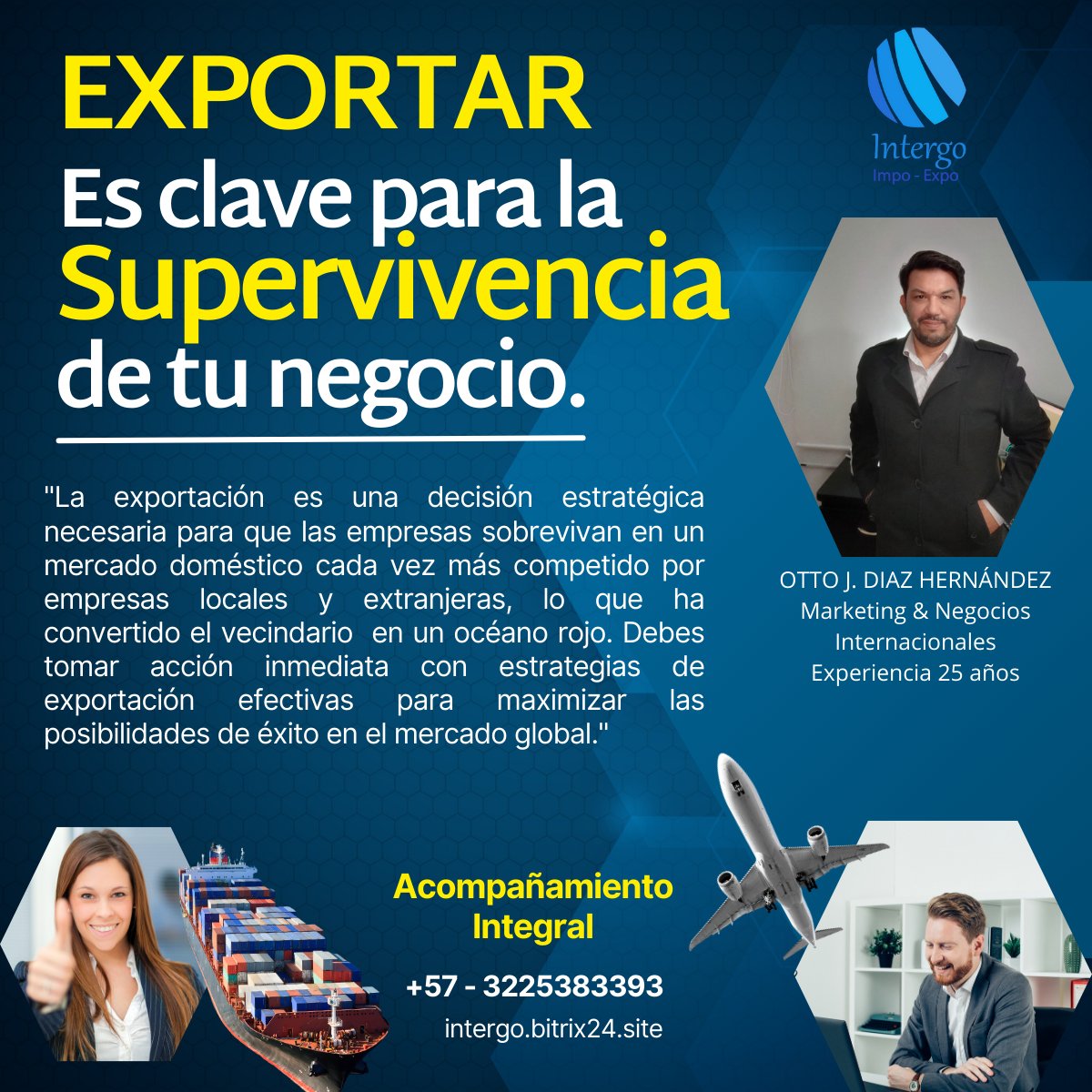 ottojosed's tweet photo. "Vamos a vender a Colombia como una nación grande que tiene mucho que exportar" - @MauricioGomezCO 
Viene una nueva era de crecimiento y desarrollo del potencial exportador de #colombia. 
#exportaciones #negociosinernacionales #intergocolombia #empresas https://t.co/6OxGNt2zB0