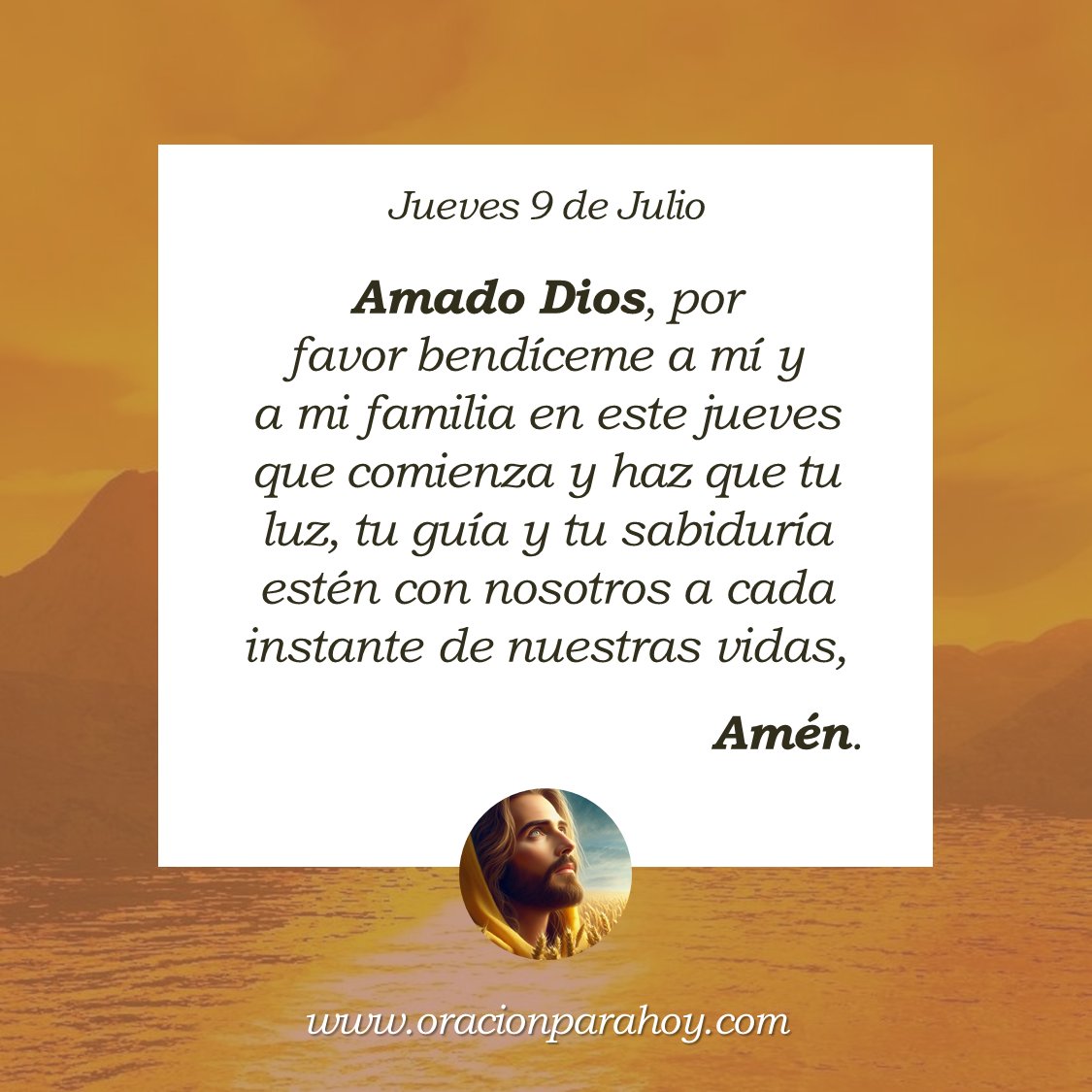 OracionParaHoy's tweet photo. Oración para hoy 9 de julio: https://t.co/kE4uKvZLBU ✨ https://t.co/FtEbigRX01