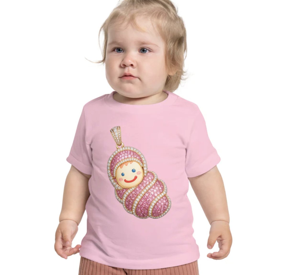 HandsGraphic's tweet photo. Wrapped in diamonds. Ready to smile. ππ· Cookie Angler baby tee π·https://t.co/fn0nAnnSpA DiamondBaby #BabyGirl #NewbornGift #BabyMom #BabyStyle #GiftForBaby #BabyTee #MomLife #BabyShower #NewBorn #BabyFashion #KawaiiKids #JapanBaby #CuteBaby #BabyOotd https://t.co/5oUC8YIRkF
