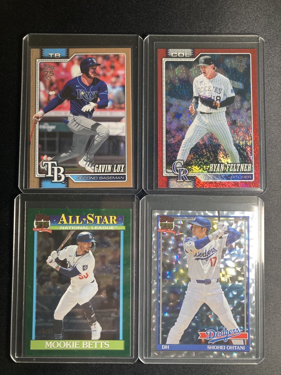 DaimanBreaks's tweet photo. 2026 Topps Series2  Mega 引いてみました！人生最小シリ更新。ベッツの99シリも地味に嬉しい🔥
近々Finest開けます！お楽しみに！

#Topps #MLBCards #ToppsSeries2 #ShoheiOhtani #daimanbreaks #Finest #Dogers https://t.co/7xN9xCzMg3