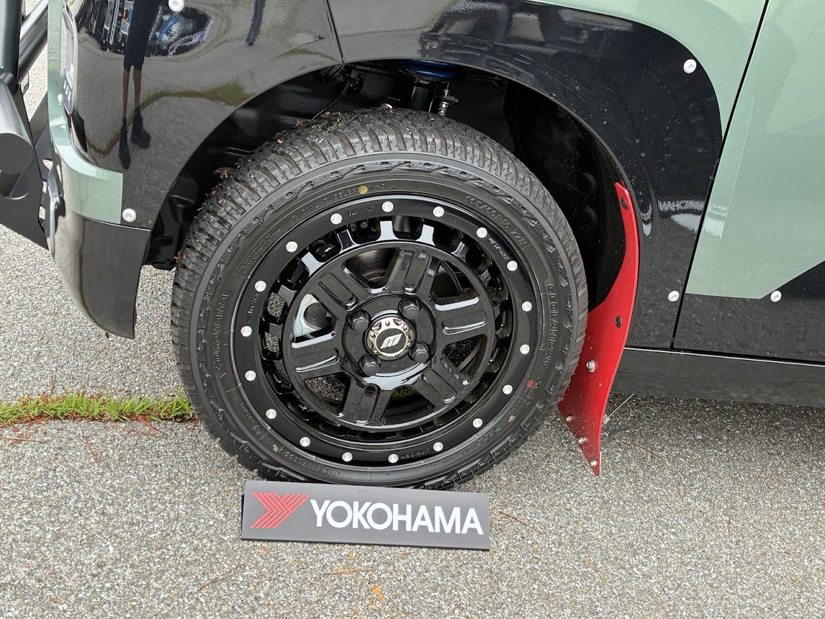 GEOLANDAR_JP's tweet photo. デリカファンミーティング2026ジオランダー装着車
ゼロスタイルジャパン 様
車輛:デリカミニ
装着タイヤ:GEOLANDAR X-AT
サイズ:165/60R15 77H
#YOKOHAMA #ヨコハマタイヤ #ジオランダー #GEOLANDAR #デリカファンミーティング2026 #DFM2026 #ZEROSTYLEJAPAN #DELICAMINI #ZSJ https://t.co/gH8bChAwsJ