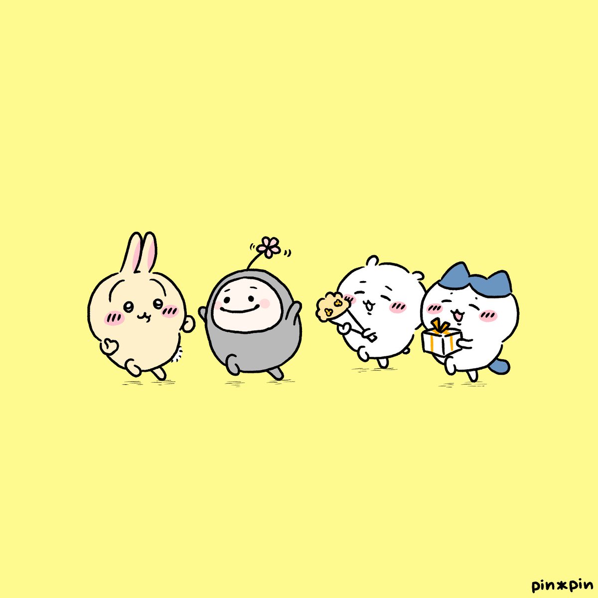 pinpin_wakaba's tweet photo. 私事ですが、本日誕生日を迎えました🎂
のんびり過ごしたいと思います☺️
#ちいかわファンアート #pinさん https://t.co/4fEThFRXAD