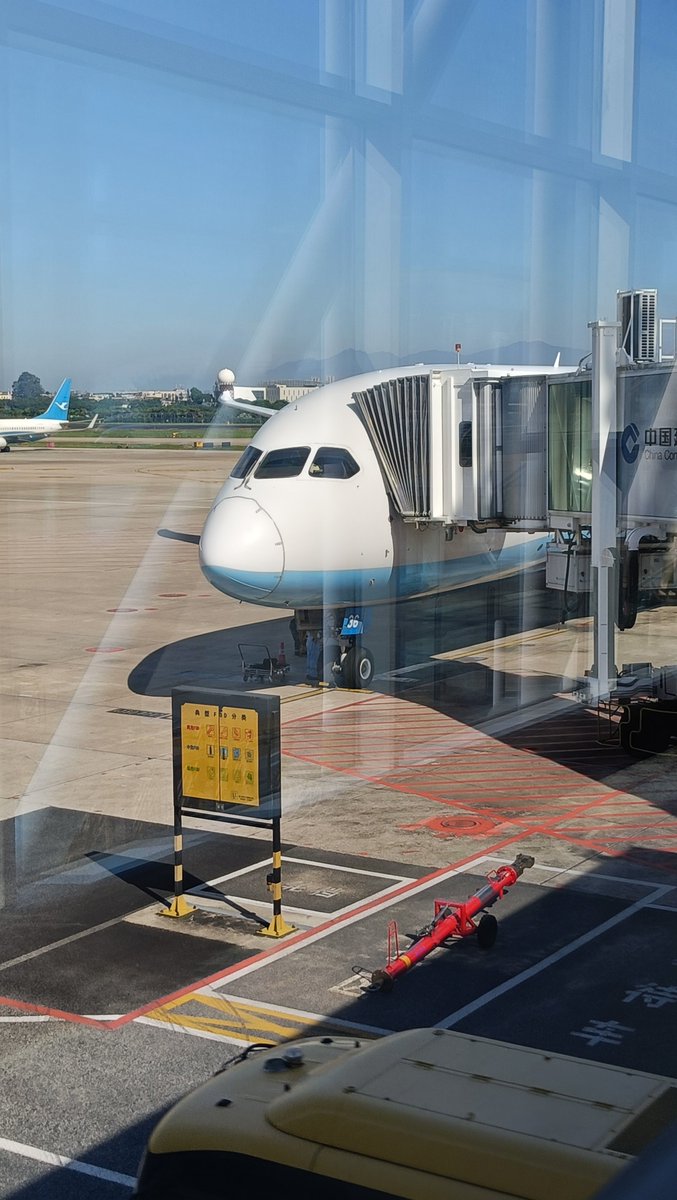 reisoru33's tweet photo. 厦門航空で成田へ。
約1週間の遠征も今日で終わり。 https://t.co/e13Gw9aKZx