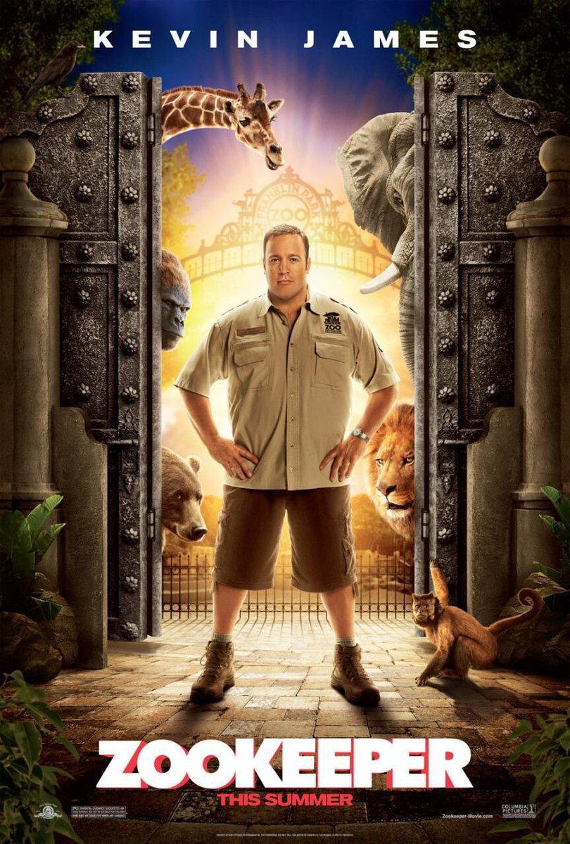FilmNewsNos's tweet photo. 🎬MOVIE HISTORY: 15 years ago today, July 8, 2011, the movie ‘Zookeeper’ opened in theaters!
#KevinJames @rosariodawson #LeslieBibb #NickNolte #SylvesterStallone @AdamSandler #JuddApatow @cher @Jon_Favreau @FAIZONLOVE @MayaRudolph @kenjeong #JoeRogan @NatFaxon #FrankCoraci https://t.co/Y78kesnv6Q
