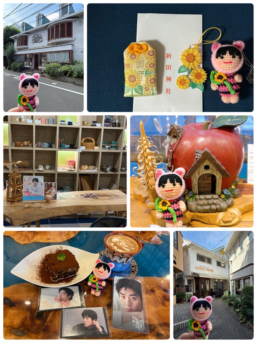 love_RoWoon0807's tweet photo. 昨日は一年越しに新田神社⛩️でひまわりのお守りをゲットしました🌻
その後ランチをして、久しぶりのねんりんカフェに☕️
ヒョプくんパフェを食べたかったけどお腹と相談してティラミスに🍰💕🤣
変わらず可愛いカフェでした🥰
色々な話もも出来て充実した一日だったよ🫶🏻
ありがとう💓
#CHEAst🌻 https://t.co/QAajiAPGsV