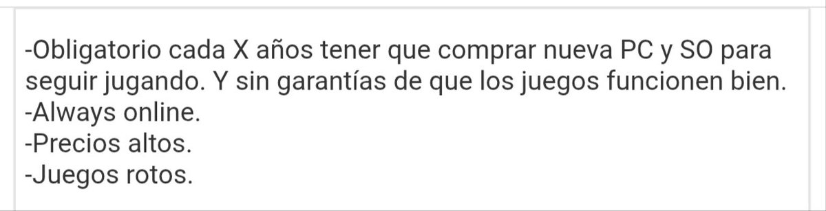 clonekrizalid's tweet photo. El anuncio de Sony es ciertamente muy desafortunado, pero lo que se lee en las redes con "No pasa nada, me paso al PC (Steam)" es directamente vergonzoso.
Para juegos Single Player, el modelo PC Gaming de los últimos 15-20 años sencillamente no sirve, por cosas como: https://t.co/a8OrgDtdHS