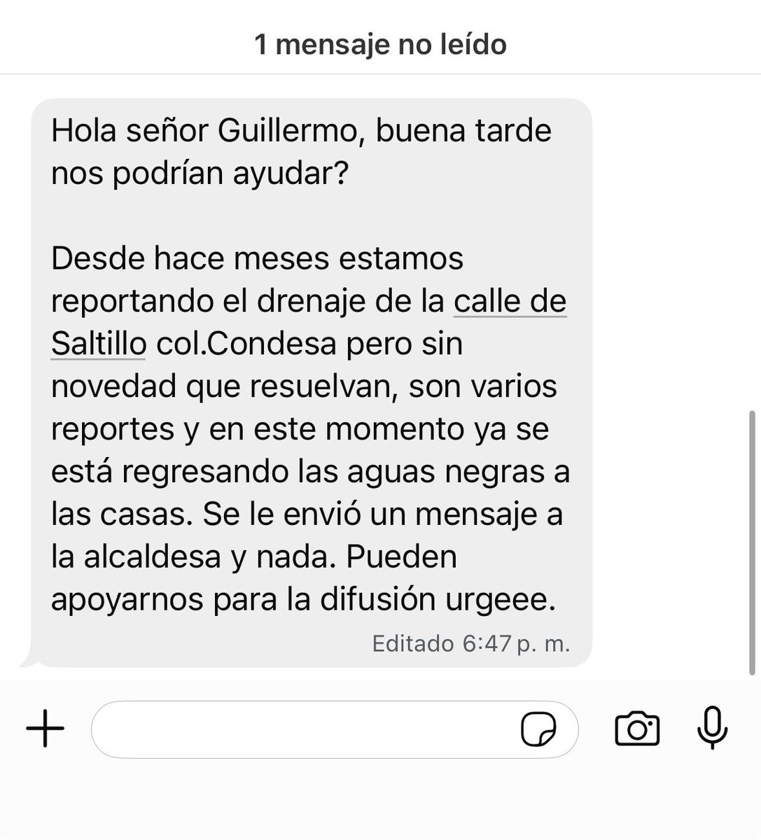 CondesaEquidad's tweet photo. Atención! Drenaje colapsado en Saltillo col. #Condesa podrían atender esta situación @pcacuauhtemoc @AlcCuauhtemocMx @SEGIAGUA #Cuauhtémoc https://t.co/vNjptCt5It