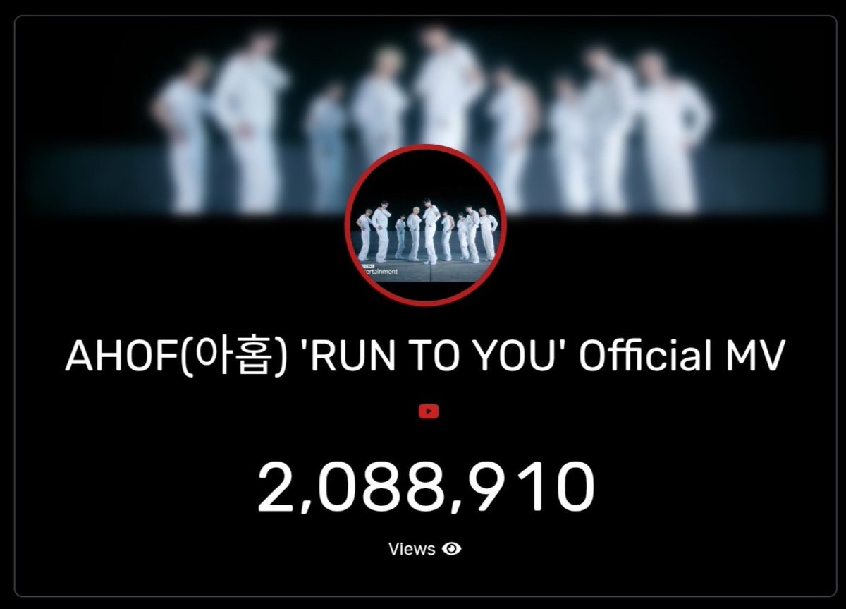 ahofians_unite's tweet photo. Less than 1M to reach our goal (3M)! 
3 hours left for the 24-hour mark
Keep on streaming, FOHAs! 
https://t.co/oEooIxpVyB

#AHOF  #아홉 #RUN_TO_YOU https://t.co/KEXSvrUiwp