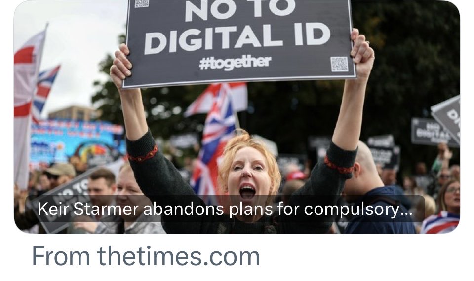 alanvibe's tweet photo. Hey @andyburnham 

3 million signed a petition saying No to Digital ID

You’ve now said you’ll be banning VPNs?

As you know I’m the guy who helped you & your team get briefed on hospitality. 

Take note: we at Together will fight with every fibre we have to see off any attempt to
Impose or outsource imposing digital ID on us all. That includes of course Social Media Ban which will mean de facto Digital ID Verificafion to ‘prove’ age for all adults

Pushing to ban VPNs is a breathtaking assault on freedom in Britain

We are not going to stand idly by while you think you can turn Britain into digital prison island. 

So I’ll ask you and your team now politely - stand down from this. 

We set up #openforall after I handed over The NTIA with thousands of operators in Britain saying they would not become a Papers Please Venue

Then we all launched @Togetherdec and delivered 370000 signatures to Downing Street 

You’ll be receiving The Pledge from people 

We have only just begun.  This is our commitment to British Freedom, privacy and autonomy

I know you take counsel.  Be wise on this.  Take a breath. Step back. 

I promise you this will be a fight you will not want to be engaged in ongoing. 

This will be your albatross from Keir Starmer otherwise. 

We all Stand Together #scrapdigitalid