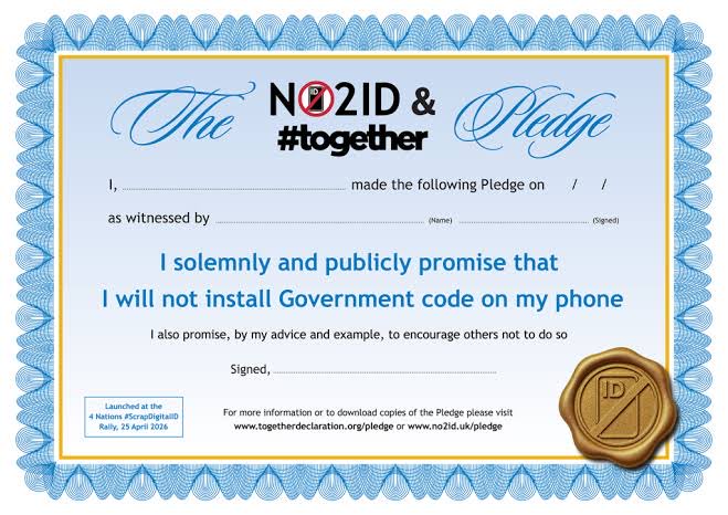 alanvibe's tweet photo. Hey @andyburnham 

3 million signed a petition saying No to Digital ID

You’ve now said you’ll be banning VPNs?

As you know I’m the guy who helped you & your team get briefed on hospitality. 

Take note: we at Together will fight with every fibre we have to see off any attempt to
Impose or outsource imposing digital ID on us all. That includes of course Social Media Ban which will mean de facto Digital ID Verificafion to ‘prove’ age for all adults

Pushing to ban VPNs is a breathtaking assault on freedom in Britain

We are not going to stand idly by while you think you can turn Britain into digital prison island. 

So I’ll ask you and your team now politely - stand down from this. 

We set up #openforall after I handed over The NTIA with thousands of operators in Britain saying they would not become a Papers Please Venue

Then we all launched @Togetherdec and delivered 370000 signatures to Downing Street 

You’ll be receiving The Pledge from people 

We have only just begun.  This is our commitment to British Freedom, privacy and autonomy

I know you take counsel.  Be wise on this.  Take a breath. Step back. 

I promise you this will be a fight you will not want to be engaged in ongoing. 

This will be your albatross from Keir Starmer otherwise. 

We all Stand Together #scrapdigitalid
