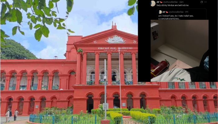 OpIndia_com's tweet photo. 'Stinky Hindus, I hate India' 

Karnataka HC quashes FIR against Afeefa Fathima who made anti-Hindu, anti-India social media posts

https://t.co/VLrWNILH3j https://t.co/xf0zbNvIhC