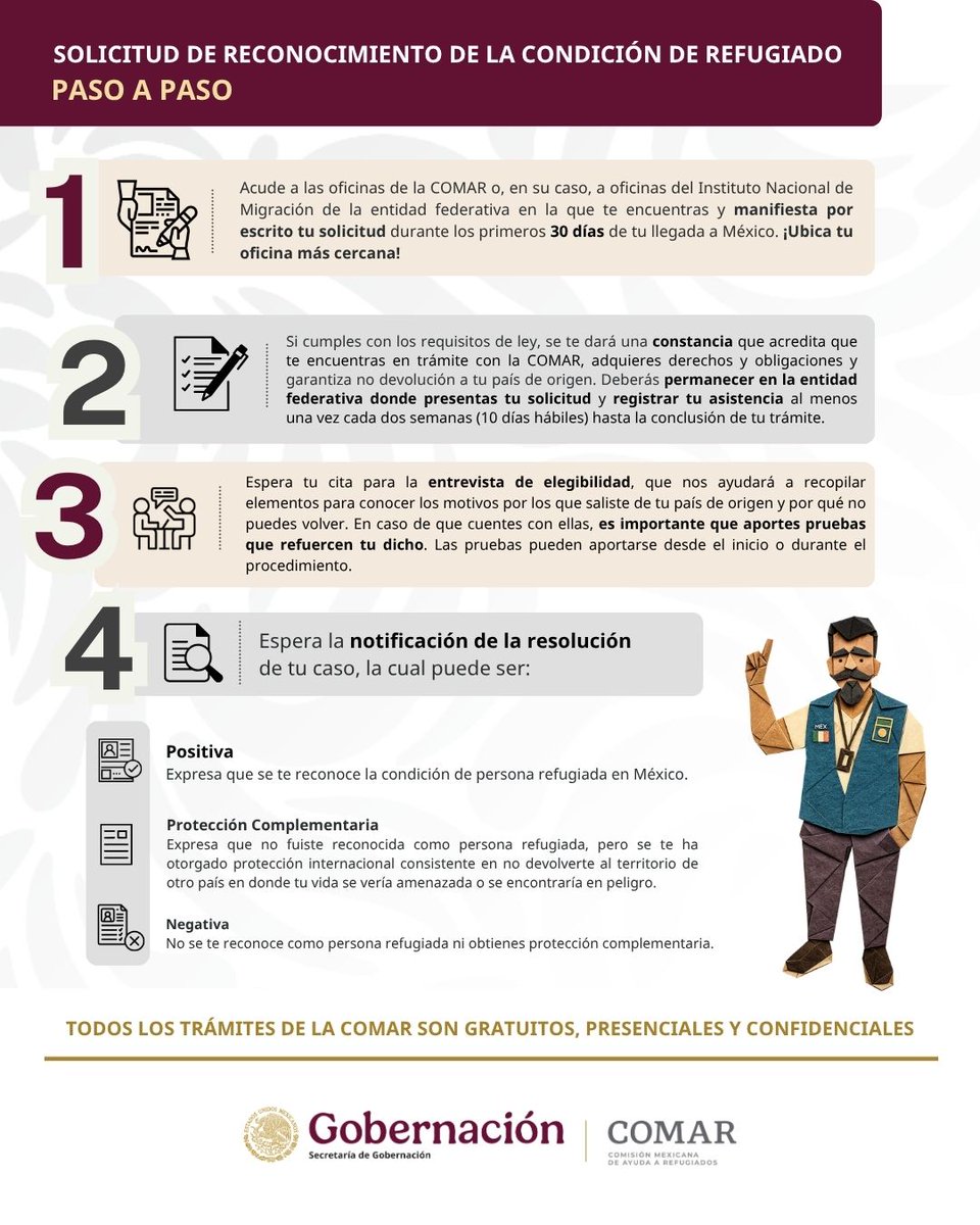comar_sg's tweet photo. 📋 Conocer cada etapa del procedimiento puede ayudarte a dar seguimiento a tu trámite de forma más clara y segura. 

🌐 Más información: https://t.co/1tiLFMWXe1 https://t.co/1MzNRyD7yc