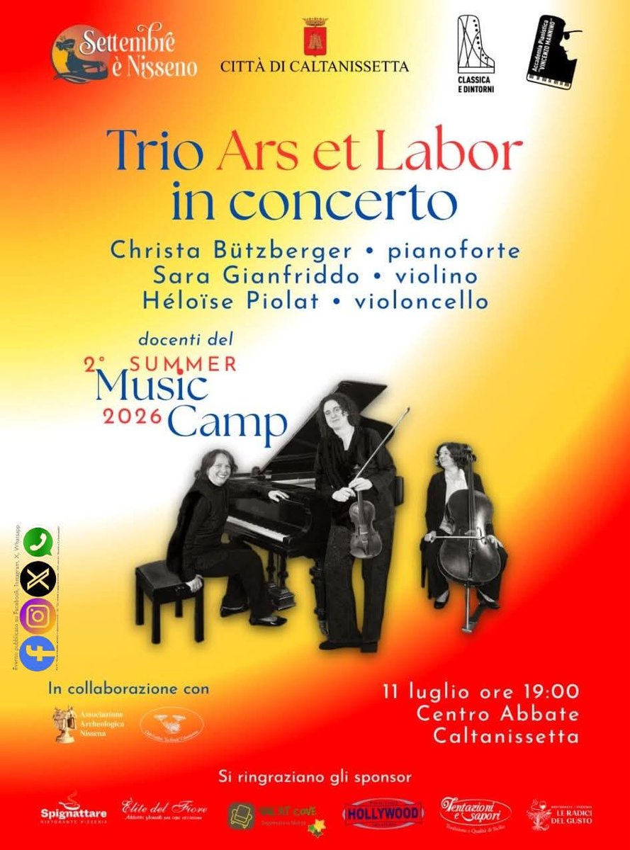 CAppuntamenti's tweet photo. #news #caltanissetta #sicilia #eventi #eventicaltanissetta https://t.co/rZ0yl4HH2w