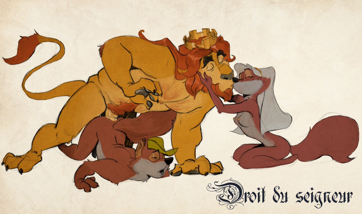 TheoThePolarFox's tweet photo. King Richard and his right of the first night
#furry #nsfw #furrynsfw https://t.co/CO2q3oCBLj