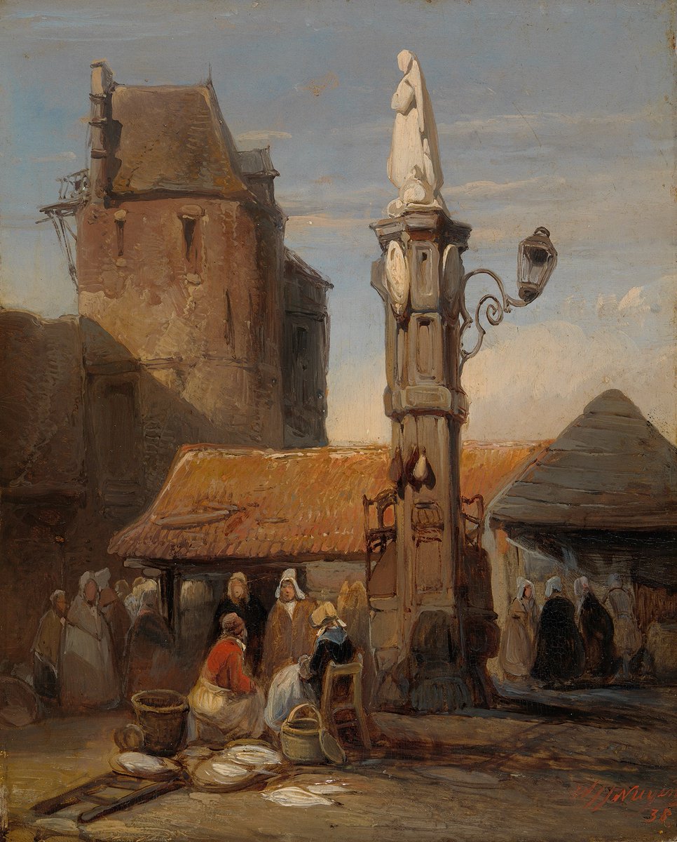 RomanticCanvas's tweet photo. A fish market
Wijnand Nuijen, 1838 https://t.co/BhcYVJIfkp