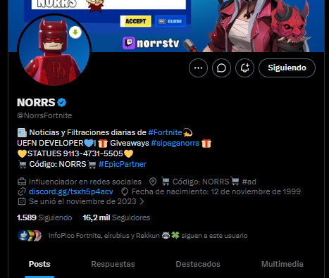 Pato_catala's tweet photo. @InfoFortniteES @NorrsFortnite vamos con todo , ojala ganar una skin w https://t.co/JHZ6MaVY3F