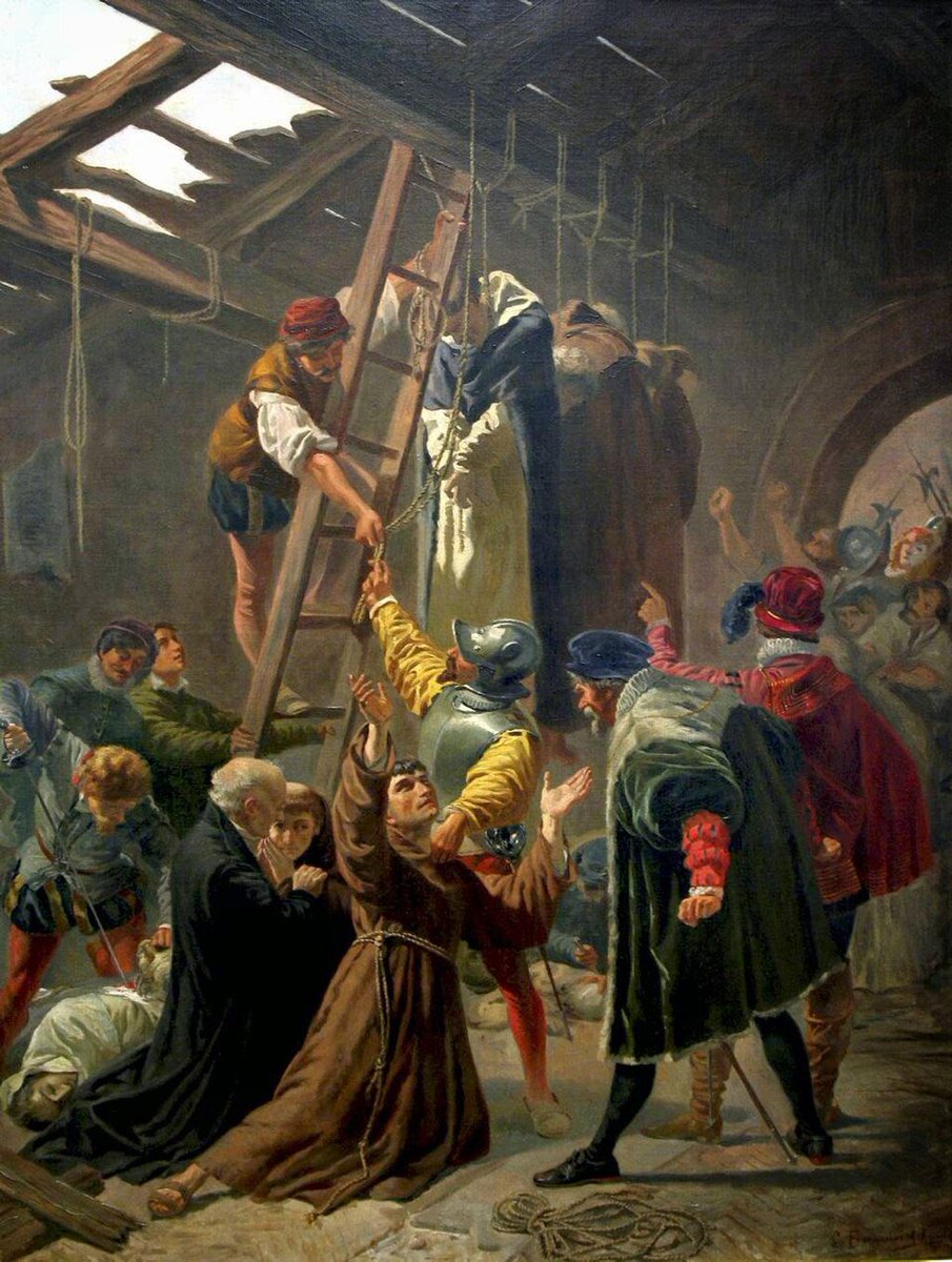 cathoreac's tweet photo. 9 juillet : les dix-neuf Martyrs de Gorcum, torturés et assassinés par des Protestants
Ora Pro Nobis https://t.co/71TYnfX1oK