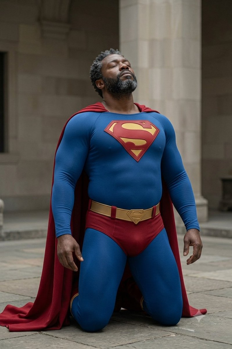 MossTaree's tweet photo. 🦸🏾♂️ #SuperZaddy #blacksuperman #SuperBlackMan #blacksuperman https://t.co/uMD4dmPigE