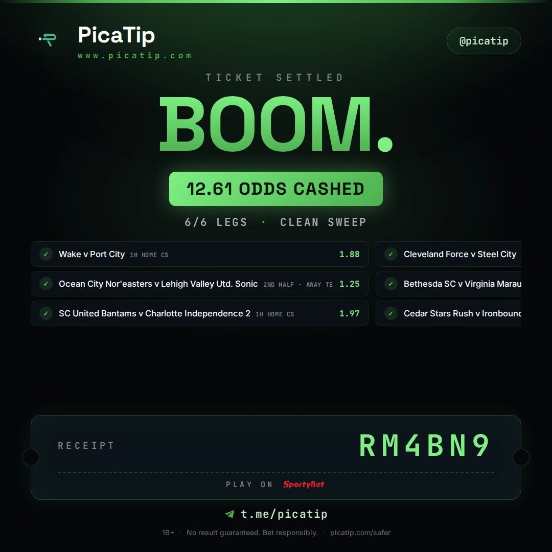 OfficialPicatip's tweet photo. Yesterdays Round up.

23 odds...✅️✅️✅️

One day 39bn komd of boom go land. But untill then,  We go dey manage urgent 2k for now. https://t.co/trqQyhV5jl
