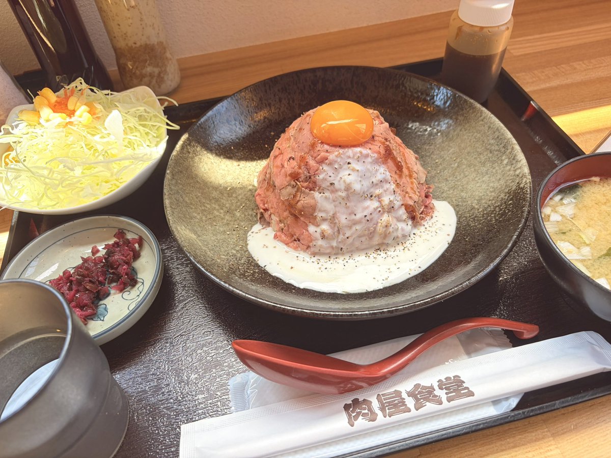 HimariManji's tweet photo. ローストビーフなめてたわ🍖 https://t.co/9yH0YJdq32