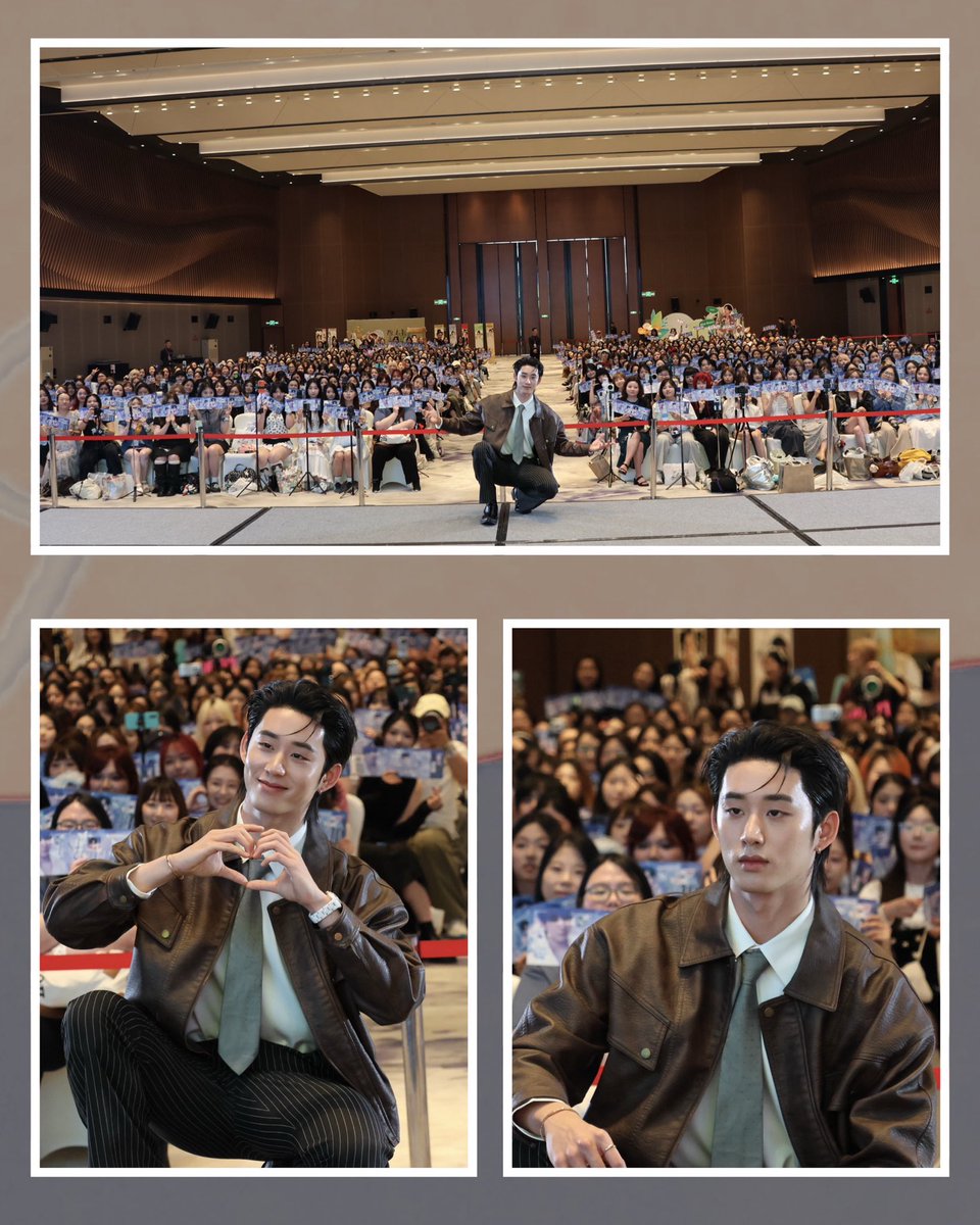GMMTV's tweet photo. 我知道大家都很想我，所以我特意来见大家了。希望这次的见面能给大家带来满满的幸福。谢谢大家一直以来对我的支持！

รู้ว่าทุกคนคิดถึง ผมก็เลยตั้งใจมาหาเลยครับ หวังว่าการที่ได้เจอกันครั้งนี้จะเติมเต็มความสุขให้ทุกคนได้นะครับ ขอบคุณที่ซัพพอร์ตเอสมาตลอดนะครับ

#EstFanEventinChina 
#GMMTV https://t.co/Xd8AQX3826