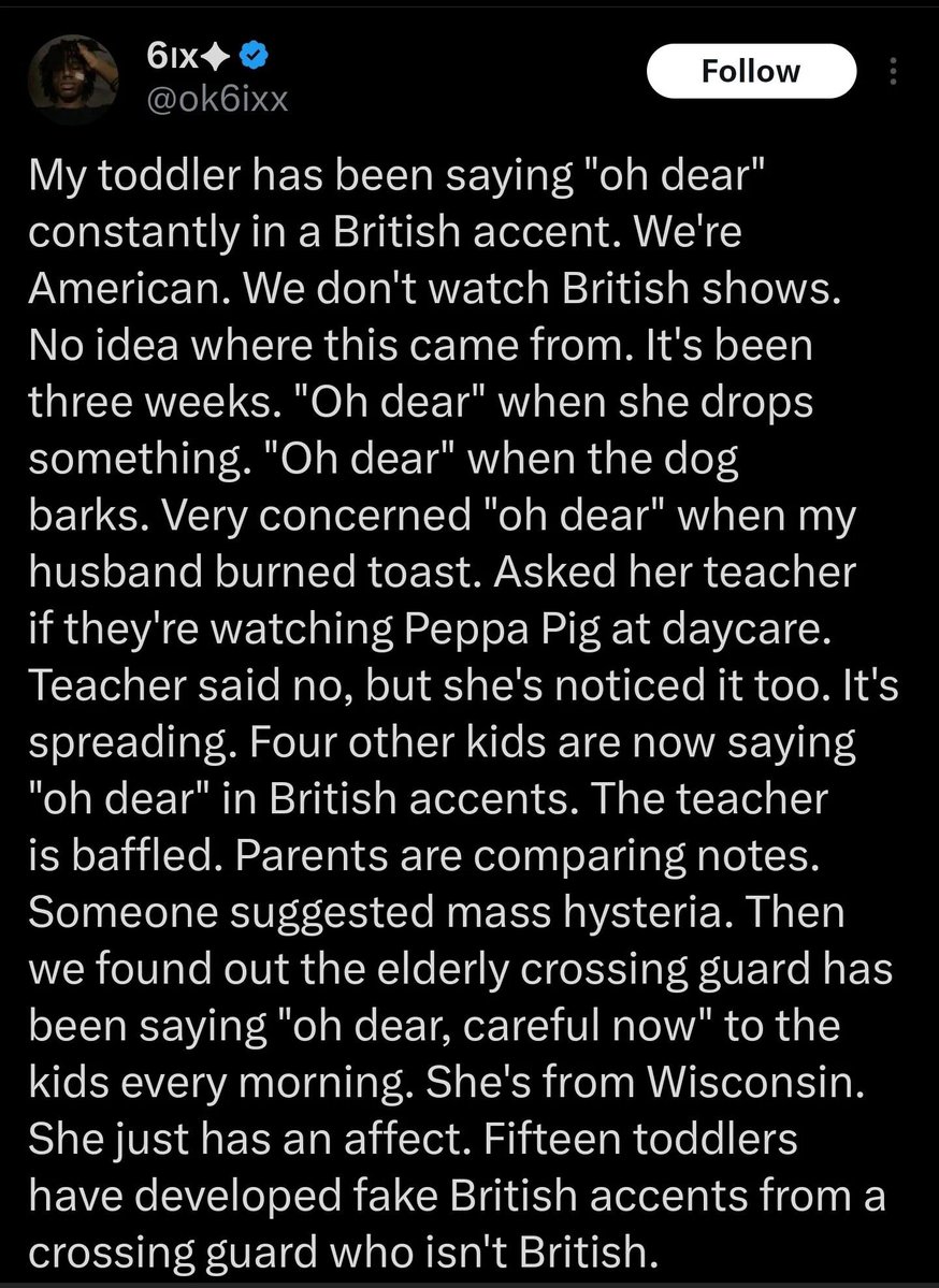 UNIVERSE_FEEDS's tweet photo. the mystery of sudden british accent 😂 https://t.co/0Zh2cjvL2I