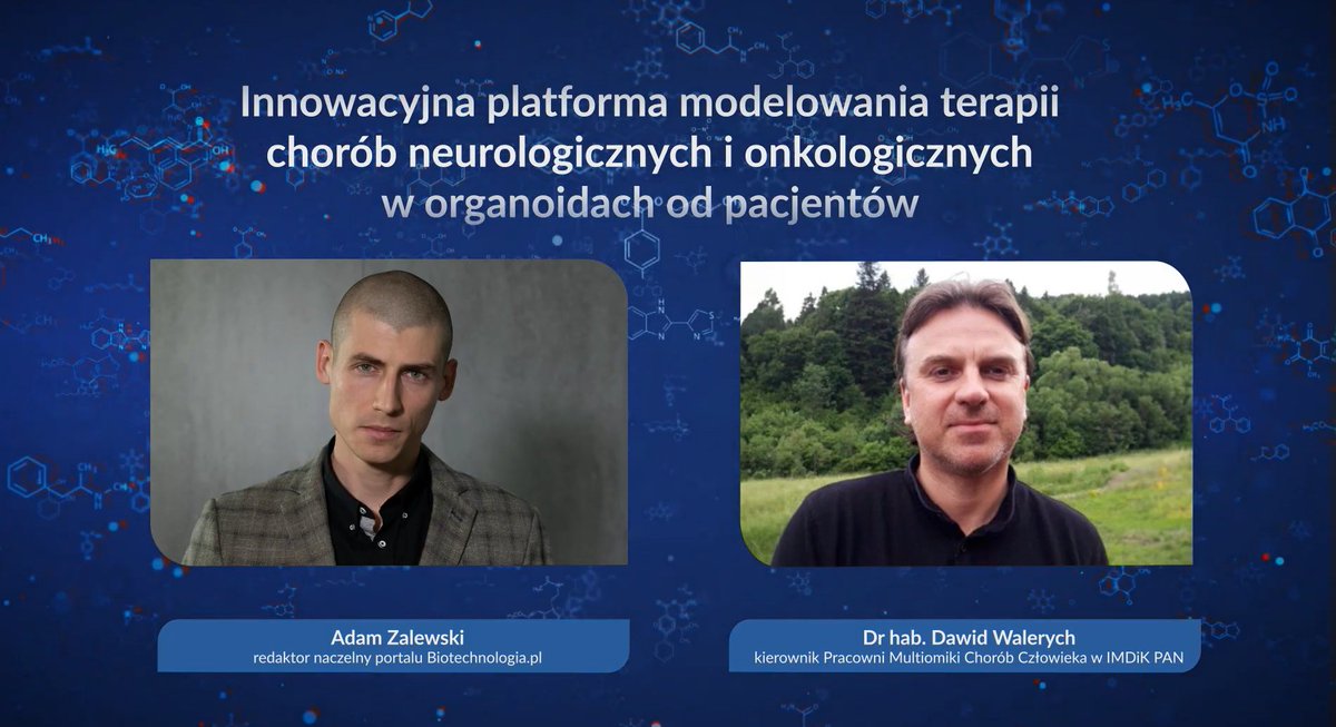 Biotechtweetuje's tweet photo. Dr hab. Dawid Walerych podsumowuje dla nas wyniki projektu „Innowacyjna platforma modelowania terapii chorób neurologicznych i onkologicznych w organoidach od pacjentów” realizowanego ze środków Krajowego Planu Odbudowy. Zachęcamy do odsłuchu. 🎧

LINK -> https://t.co/DKnvj7xTbZ https://t.co/siCFPhNXtG