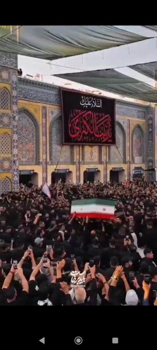 mrgaliver's tweet photo. آخرین سفرِ جسمِ رهبر…  
کربلا را وداع کرد، مشهد را لمس کرد،  
و آرامشی که سال‌ها دنبالش بود، همان‌جا روی خاک ماند.

#باید_برخاست
#وداع_علویان https://t.co/eCN0QP4yNn