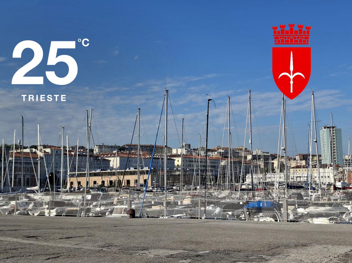 ComunediTrieste's tweet photo. Buongiorno e buon giovedì #Trieste ☀️ https://t.co/aa4gBrHPre