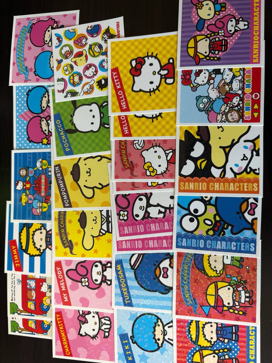 west__0423_____'s tweet photo. サンリオ シールコレクション 
100均 セリア Seria 
ダイソー DAISO キャンドゥ

【譲】画像1枚目【横向きすみません】
【求】2枚目⭕️

野球シナモンは〜30円/枚＋送料で
買取もさせていただけたらと思います♡

5枚〜のお取引を優先にさせていただきます。
お気軽にコメントよろしくお願い致します🙇‍♀️ https://t.co/vGP6htNgBv