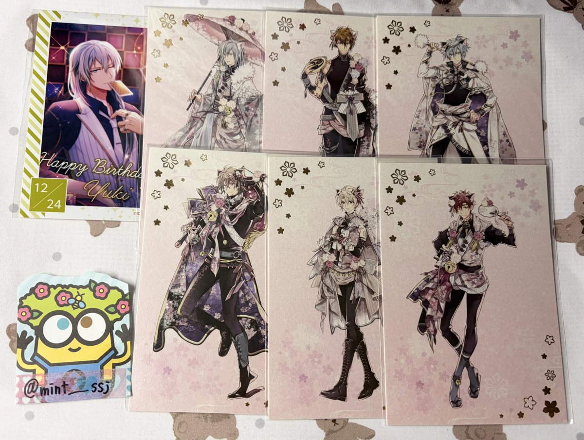 mint__ssj's tweet photo. アイナナ アイドリッシュセブン バーブロ 交換

譲：画像の物
求：バーブロ壮五、陸、天　各1

名古屋周辺手渡し

#atoアイナナ https://t.co/ss6WLDZuHt
