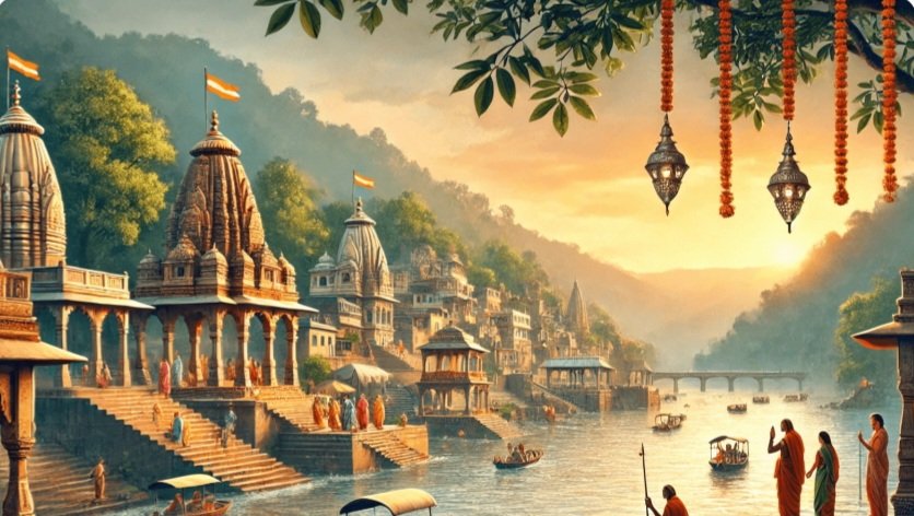 Uupadhyay_umesh's tweet photo. Jai Shri Ram! 
Chitrakoot is truly awakening – where Lord Rama's divine footsteps blend with roaring tigers, lush forests, and transformative progress! 
Ranipur Tiger Reserve, ₹340 Cr tourism surge, record plantations & national awards – this is the real spirit of #TransformingUP shining bright.
 Bundelkhand rising! Proud of Yogi ji's visionary leadership. #Chitrakoot #RamayanaLand #RanipurTigerReserve #PrideOfIndia