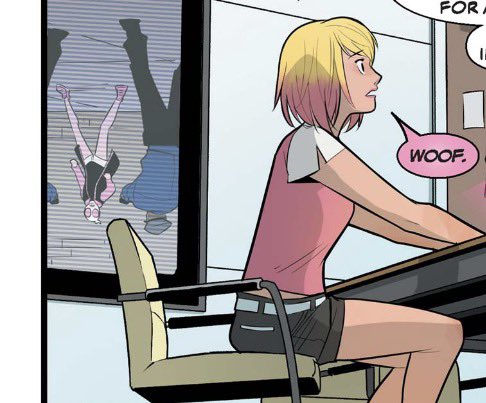 uwupattafix's tweet photo. „Marvel doesn’t have puppygirl represantation“
I present to you:
Gwendolyn poole https://t.co/gghd1fZ26F