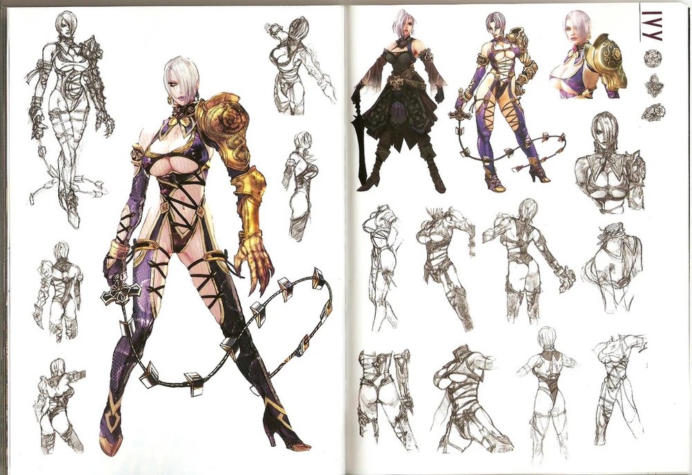 Arrkaon's tweet photo. Ivy artworks from SoulCalibur V https://t.co/COV036Afdu