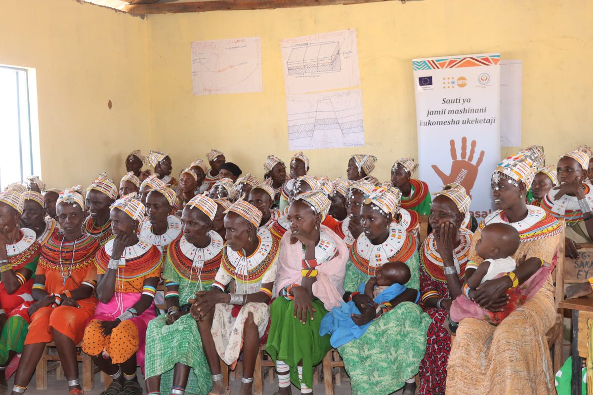 BsiKenya's tweet photo. Survivor forums in Sakardala and Manyatta Sec villages brought together FGM survivors to discuss culture, traditions, FGM prevention, and the power of survivor voices to inspire lasting community change, with support from @EUinKenya and @UNFPAKen.

#KomeshaFGMSasa
#EndFGM https://t.co/n8tvOyRzgL