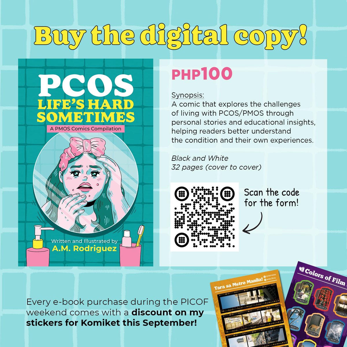 antemalee's tweet photo. I'll be at Table D6 with Komiket U at the Philippine International Comics Festival happening at Ayala Malls the 30th. https://t.co/uorBMgD77S