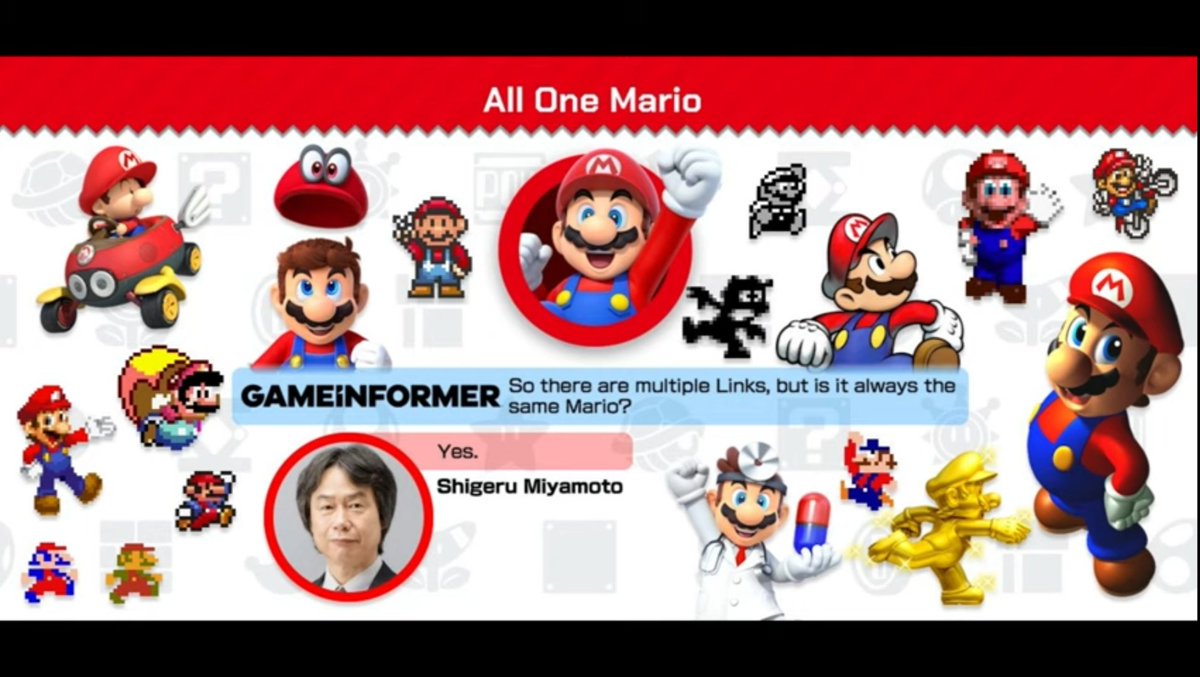 Mario_Championz's tweet photo. @CaellumShadow @Ultra4033541823 @SilverFan101 Paper Mario and Mario are the same btw. Paper Jam only proves that version of Mario is actually from a storybook.
https://t.co/TyrkrGCvRX…

PJM's book is a parallel world meaning it should house a entire macrocosom equal to that of the main casts. Which they view as fiction 💀 https://t.co/ZsGGvOfW4P