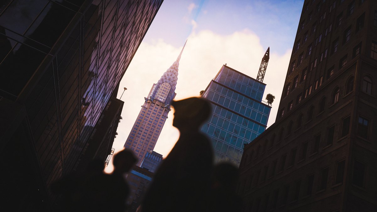 HedaKeen's tweet photo. Chrysler Building, NYC.

#VirtualPhotography #TheCapturedCollective 
#SpiderManPS5 #SpiderManRemastered https://t.co/AeZDwYKiTi