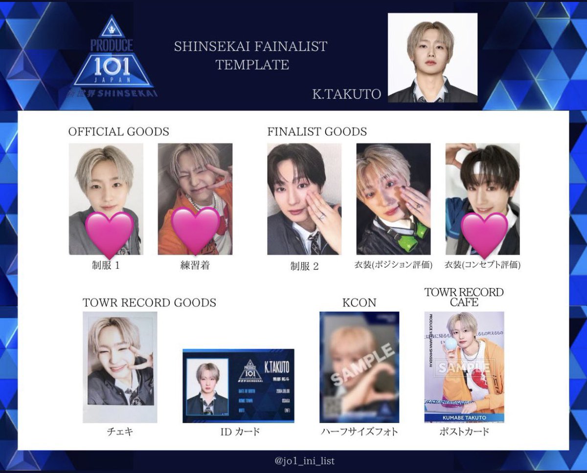 w55803's tweet photo. PRODUCE  101  JAPAN 日プ　新世界　ファイナル　グッズ　トレカ　ラキドロ　交換　買取

譲　画像1枚目
求　画像2.3枚目🩷

杉山ラキドロは同種飯塚または缶バッチ飯塚との交換希望、飯塚ラキドロ⇆トレカの交換は可能です。

同異種交換可能。
レート考慮の上でn:1も可能。
気軽にお声掛けください🙇🏻 https://t.co/2BPQhbHPhW