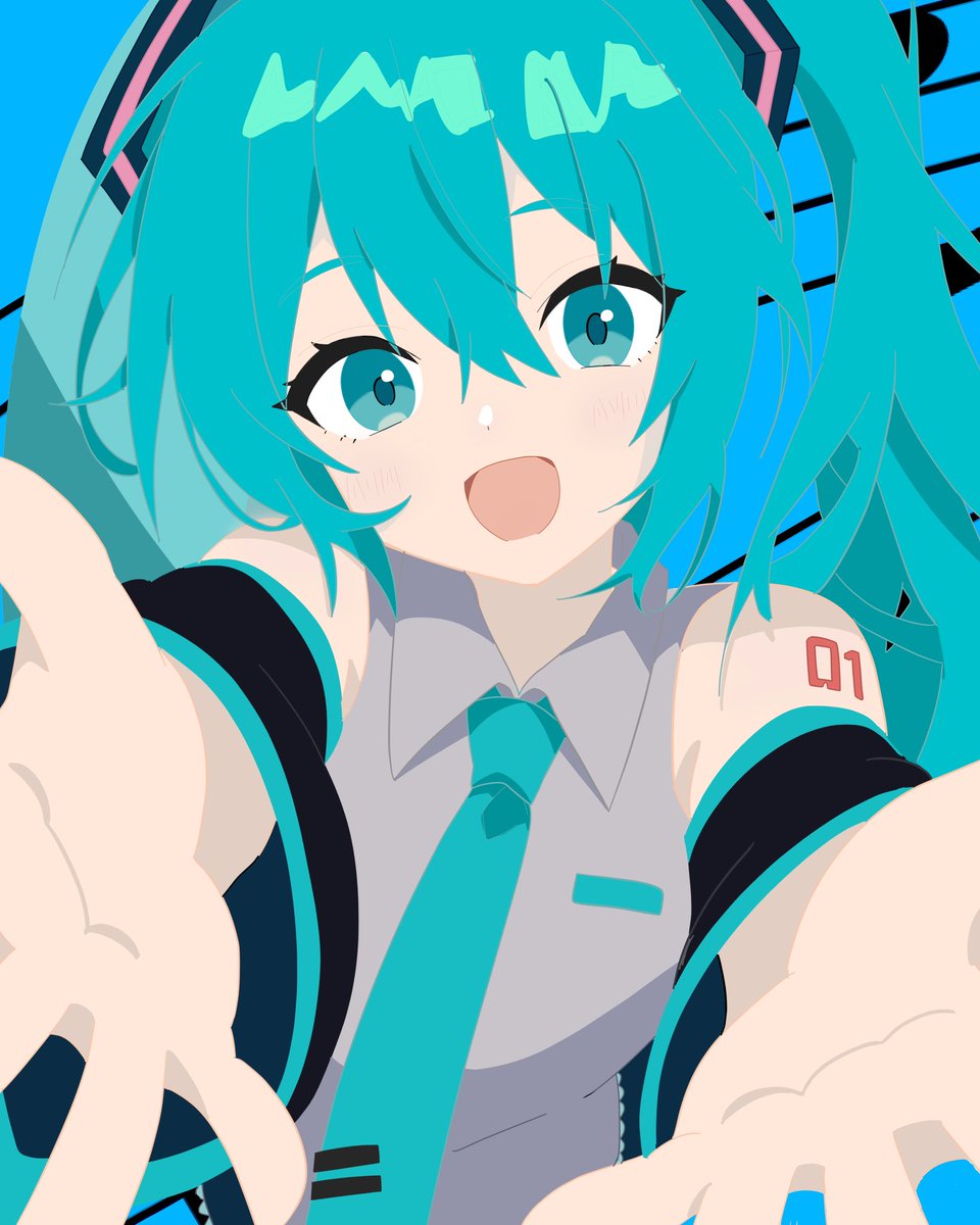 umesousan's tweet photo. #絵柄が好みって人に��ォローされたい
VOCALOID以外も描く予定ダヨ https://t.co/BzKPS9smat