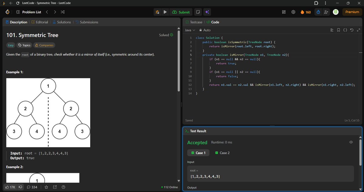 Beast_Boy54's tweet photo. DAY 39 COMPLETED 👍 #SDESheetChallenge
1. Symmetric Binary Tree
2. Flatten Binary Tree to Linked List
3. Check for symmetrical BTs
4. Children Sum Property in Binary Tree
@striver_79
@takeUforward_ https://t.co/gRK0ld11vg