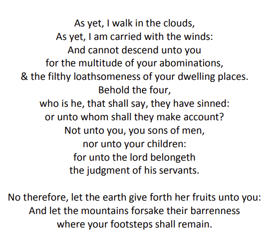 1WholeRabbit's tweet photo. thinking about this equally mysterious 1587 transcript of a spirit speaking to Queen Elizabeth's court astrologer John Dee in the exact same tone and thematic quality as this 2,000-year old ancient gnostic poem dug up in 1945. https://t.co/ADHQ51l1i7