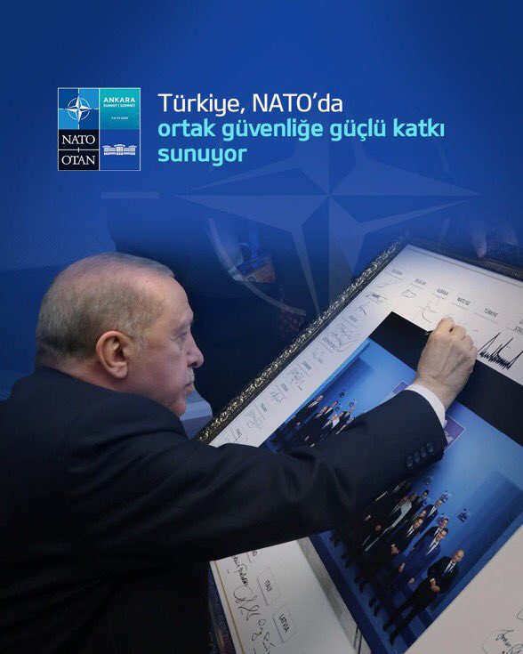 mikramarslan's tweet photo. Dünden bugüne olduğu gibi bugün de Türkiye; ilkeli duruşu, etkin diplomasisi ve güçlü liderliğiyle uluslararası arenada söz sahibi olmaya devam ediyor.

Cumhurbaşkanımız Sayın Recep Tayyip Erdoğan’ın (@RTErdogan ) ortaya koyduğu vizyonla ülkemiz; barışın, istikrarın ve güvenin teminatı olan güçlü bir aktör olarak yoluna emin adımlarla ilerliyor.

Türkiye Yüzyılı hedefleri doğrultusunda durmadan, yorulmadan çalışmaya devam ediyoruz.

🇹🇷 #KüreselLiderErdoğan #NATOSummit