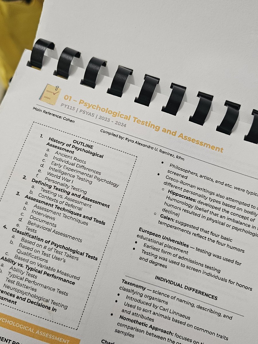 jianlumiere's tweet photo. hello #rmptwt, i have something like this printed for 4 subjects, wala siyang notes except sa dev psy na ilang pages lang, working reviewee kasi ako nung nagtake so nagtos based na lang ako.
if ever may want sa inyo na next year pa or planning palang magtake give ko na lang. https://t.co/NwCewFqZec